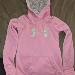 Under Armour Kids Pink Hoodie